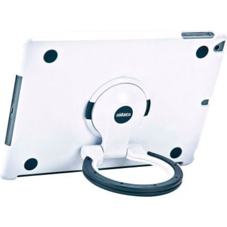 AIDATA Aidata ISP102WB SpinStand for iPad Air 1, White Shell with White and Black Ring ISP102WB
